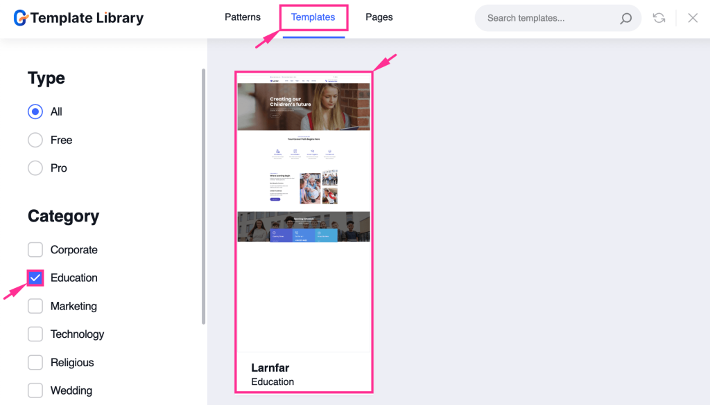 Create online educational platform with GutenKit