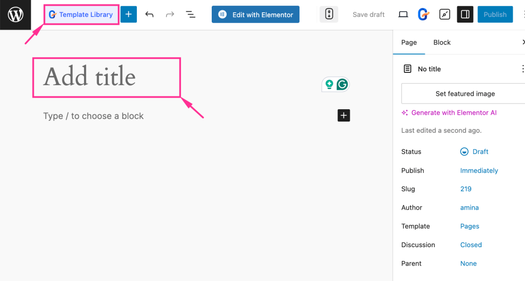 Import education template with GutenKit