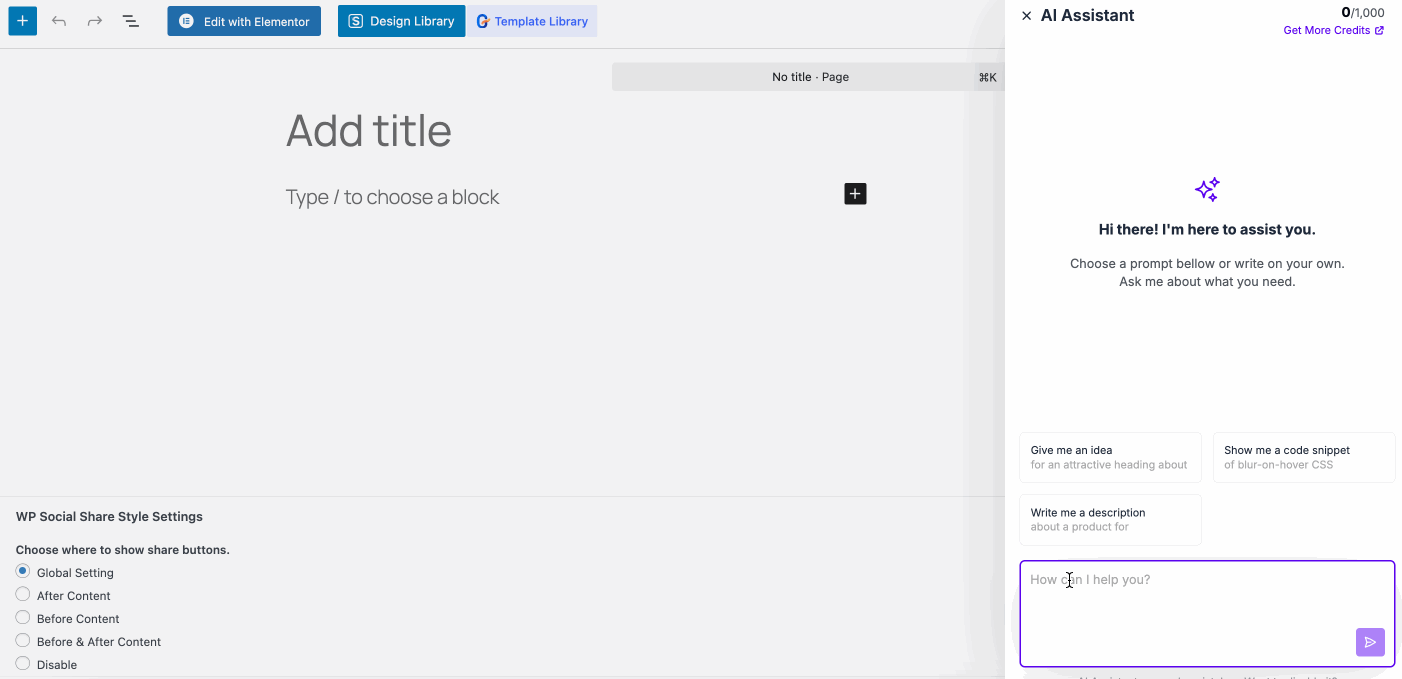 AI integration of Spectra Blocks