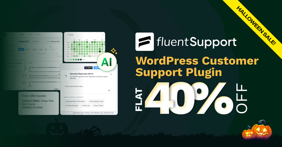 fluent support halloween deals