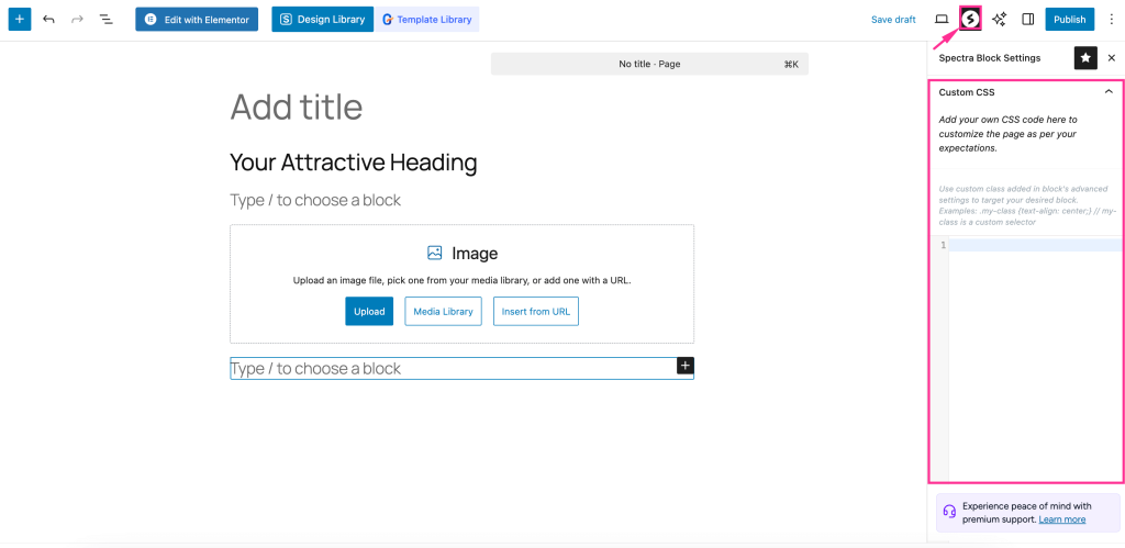Design and customization flexibility of Spectra Blocks
