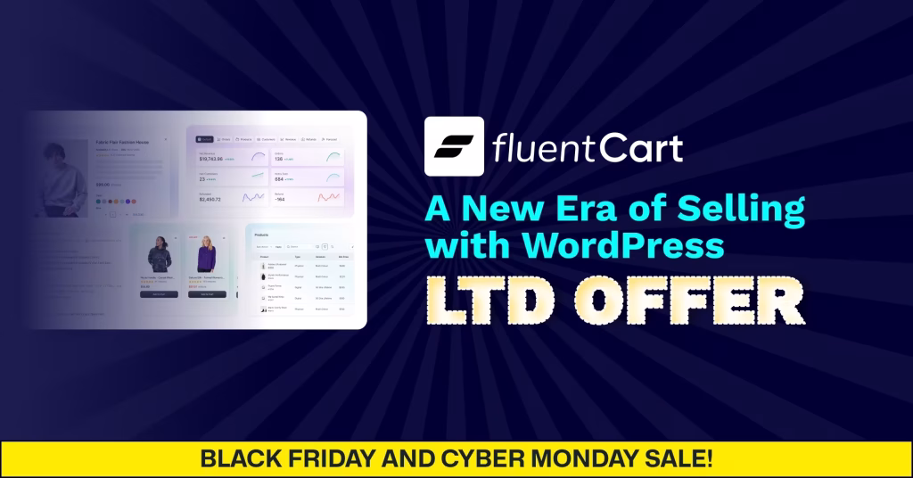 FluentCart Black Friday deal