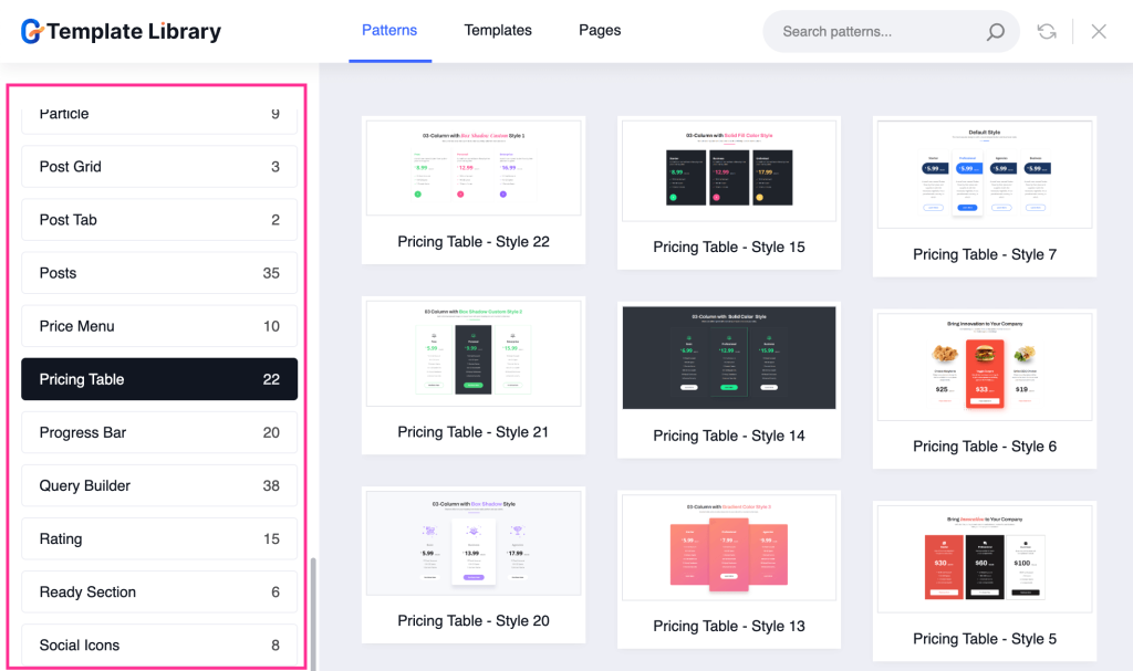 GutenKit's Black Friday website design templates, patterns, and pages
