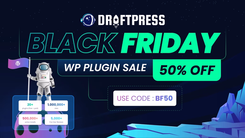 DraftPress Bundle Black Friday deal