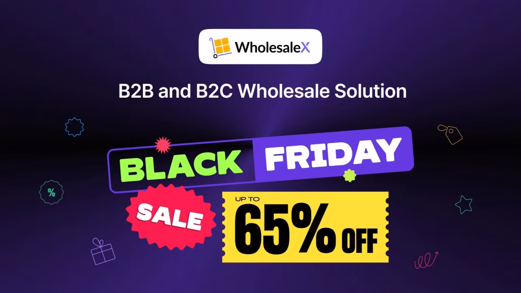 WholesaleX - Up to 65% Off on Black Friday deal