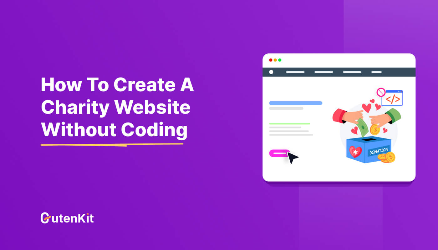 How to Create a Charity Website Without Coding
