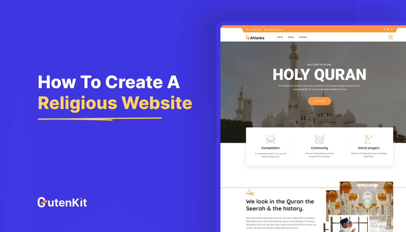 How to Create a Religious Website